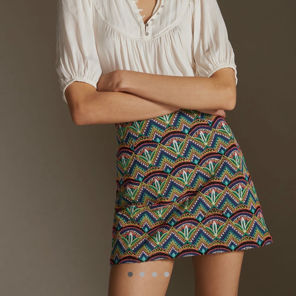 Brand New Anthropologie Mini Skirt